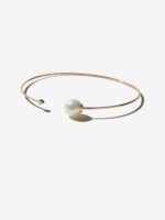 Personalized Pearl Necklace for Women, Elegant Minimalist Jewelry, French Chic Luxury Gift