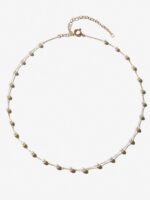 Personalized Pearl Necklace for Women, Elegant Minimalist Jewelry, French Chic Luxury Gift