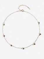 Chic Custom Pearl Necklace, French Minimalist Luxury Design, Elegant Jewelry Gift for Her