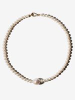 Chic Custom Pearl Necklace, French Minimalist Luxury Design, Elegant Jewelry Gift for Her